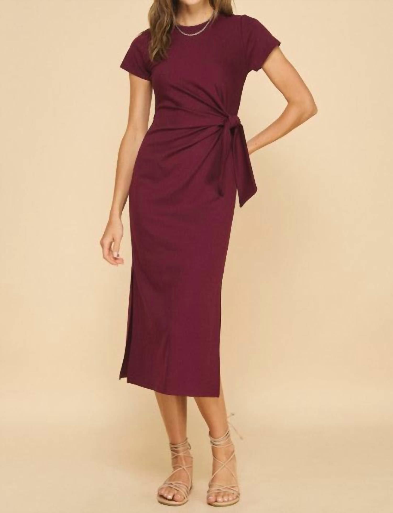 If She Loves - Anastasia Tie Dress