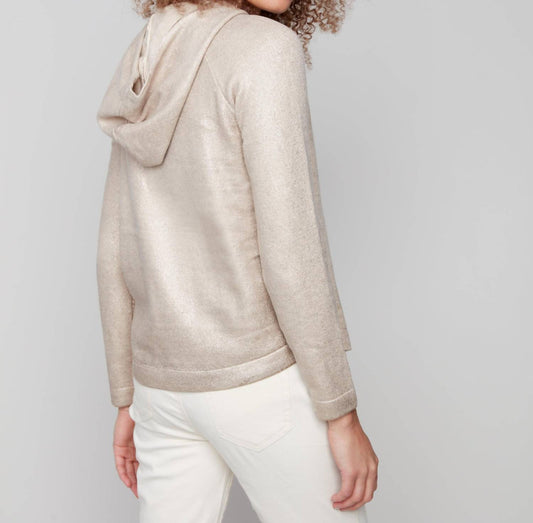 Charlie B - Plush Knit Hoodie Sweater