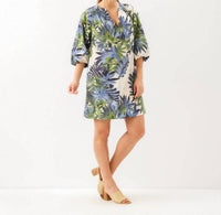 Karen Kane - Puff Sleeve Peasant Dress
