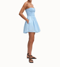 Matteau - Shirred Bodice Mini Dress