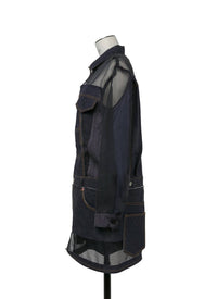 Sacai - Denim Mix Dress