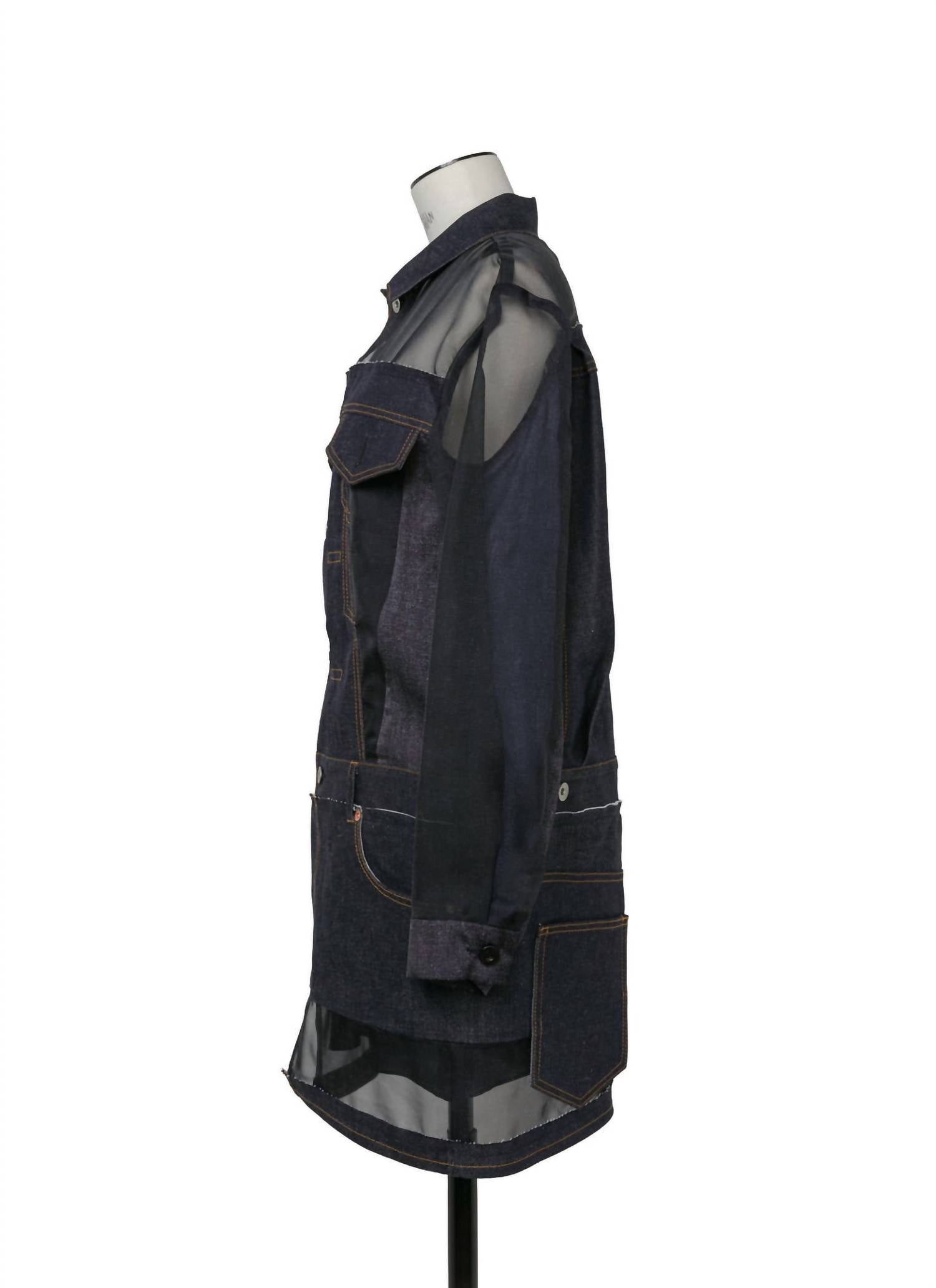 Sacai - Denim Mix Dress