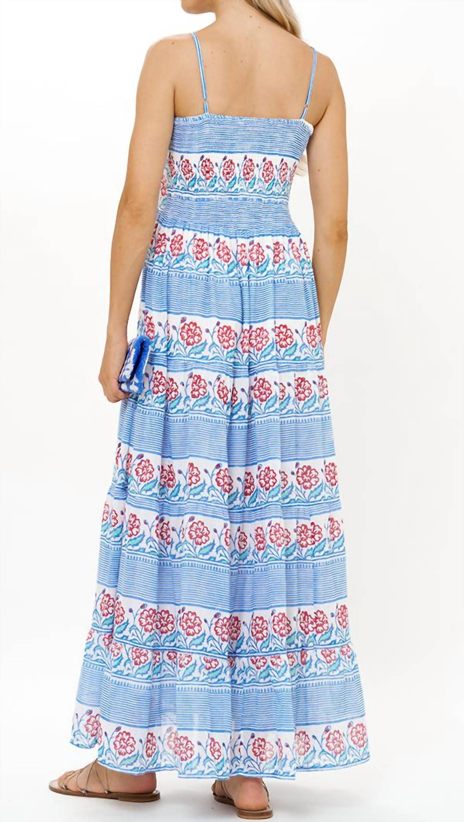 Oliphant - Smocked Back Maxi Dress