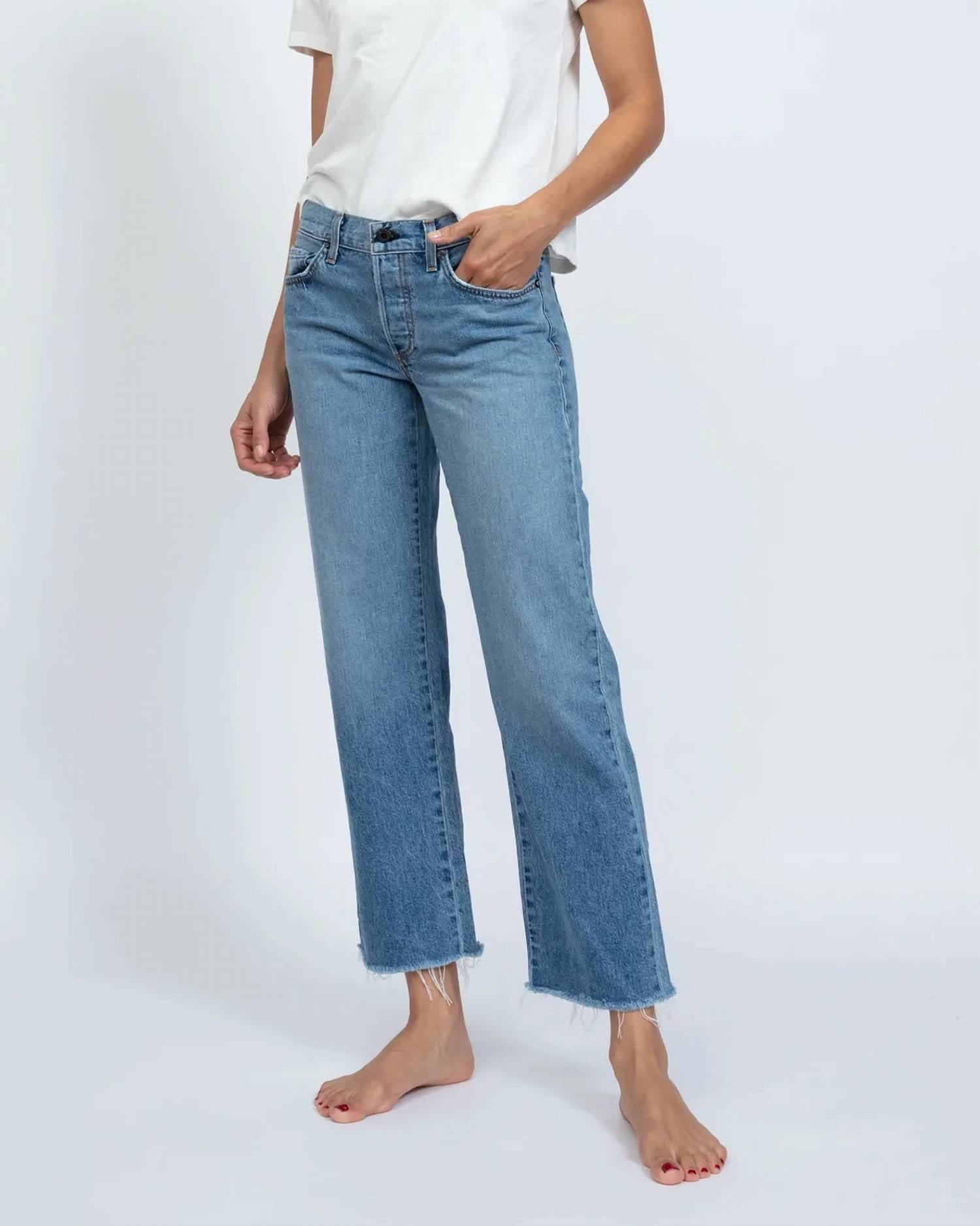 Askk Ny - Low Ride Straight Jeans