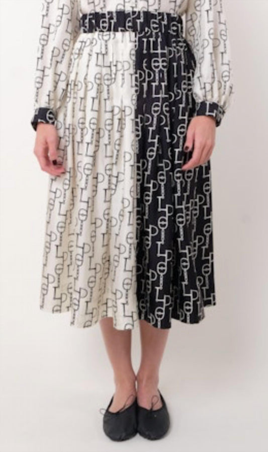 La Prestic Ouiston - Venise Midi Flared Skirt