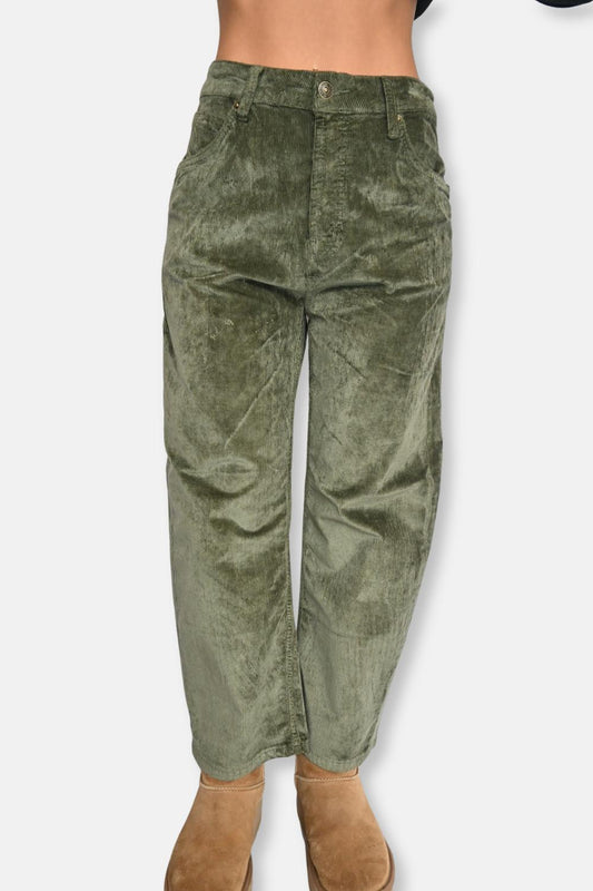 Free People - Deep Trance Cord Straight Pants