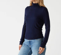 Michael Stars - Tara Crop Turtleneck Top