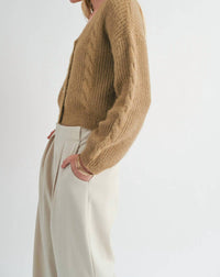 Sage The Label - Callie Cable Cardigan