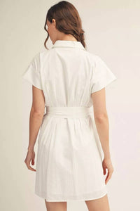 Jodifl - Winter Button Down Mini Dress