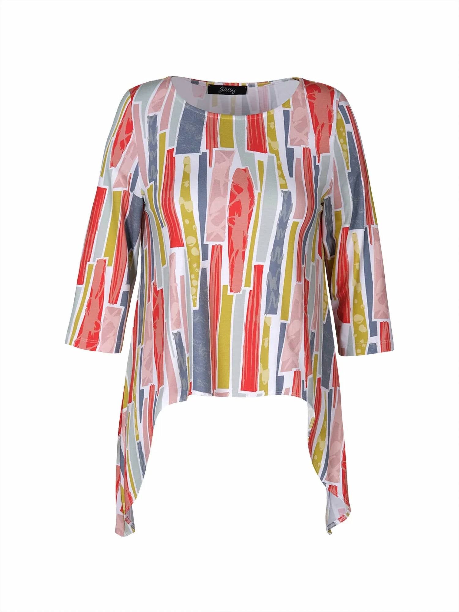 Eversassy - Women's Shark Bite Tunic Top