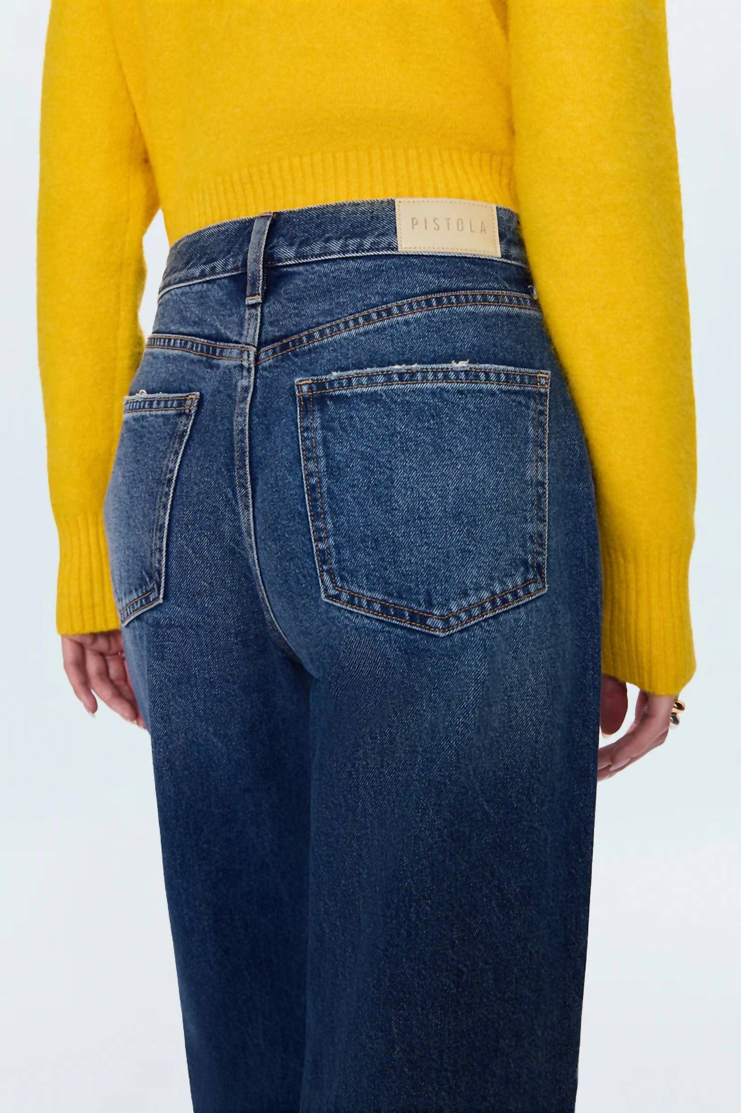 Pistola - Women's Hendrix High Rise Baggy Jeans