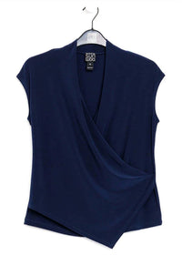Clara Sunwoo - Crossover Faux Wrap Top