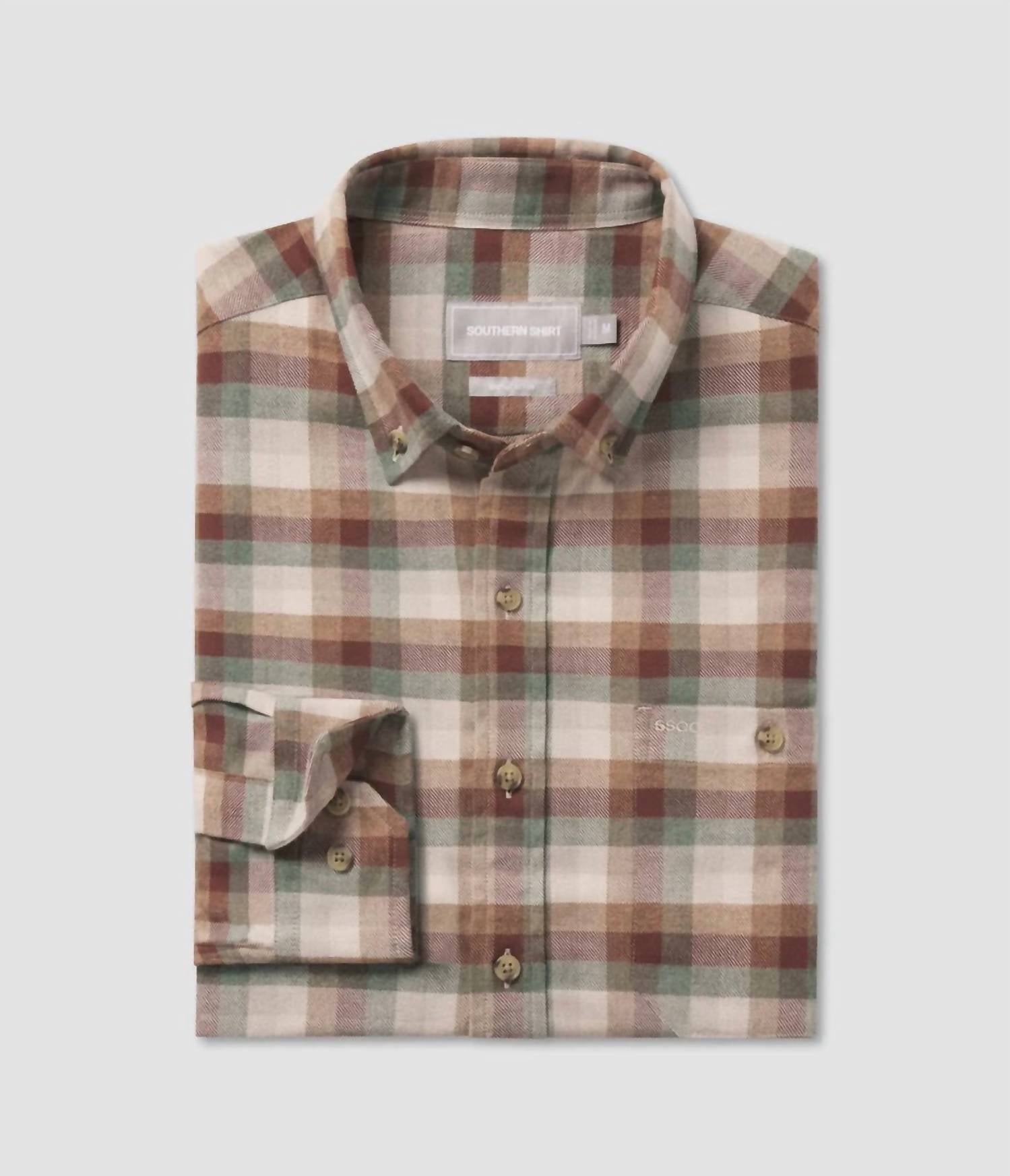 Southern Shirt Company - Harding Flannel Long Sleeve Button Down Shirt