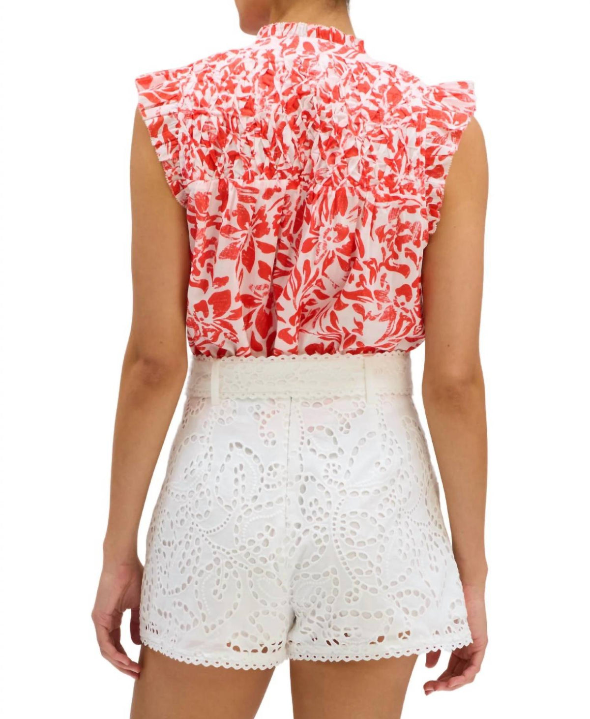 Allison New York - Ainsley Embroidered Shorts
