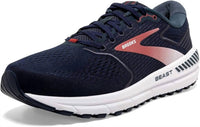 BROOKS Men's Beast 20 Running Shoes in peacoat midnight red 1 - men's shoe - view 6