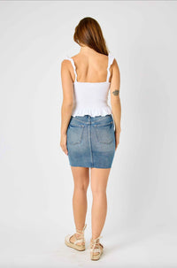 Judy Blue - Rigid Magic Destroy Skirt