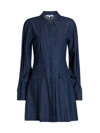 Derek Lam 10 Crosby - Danielle Shirt Denim Dress