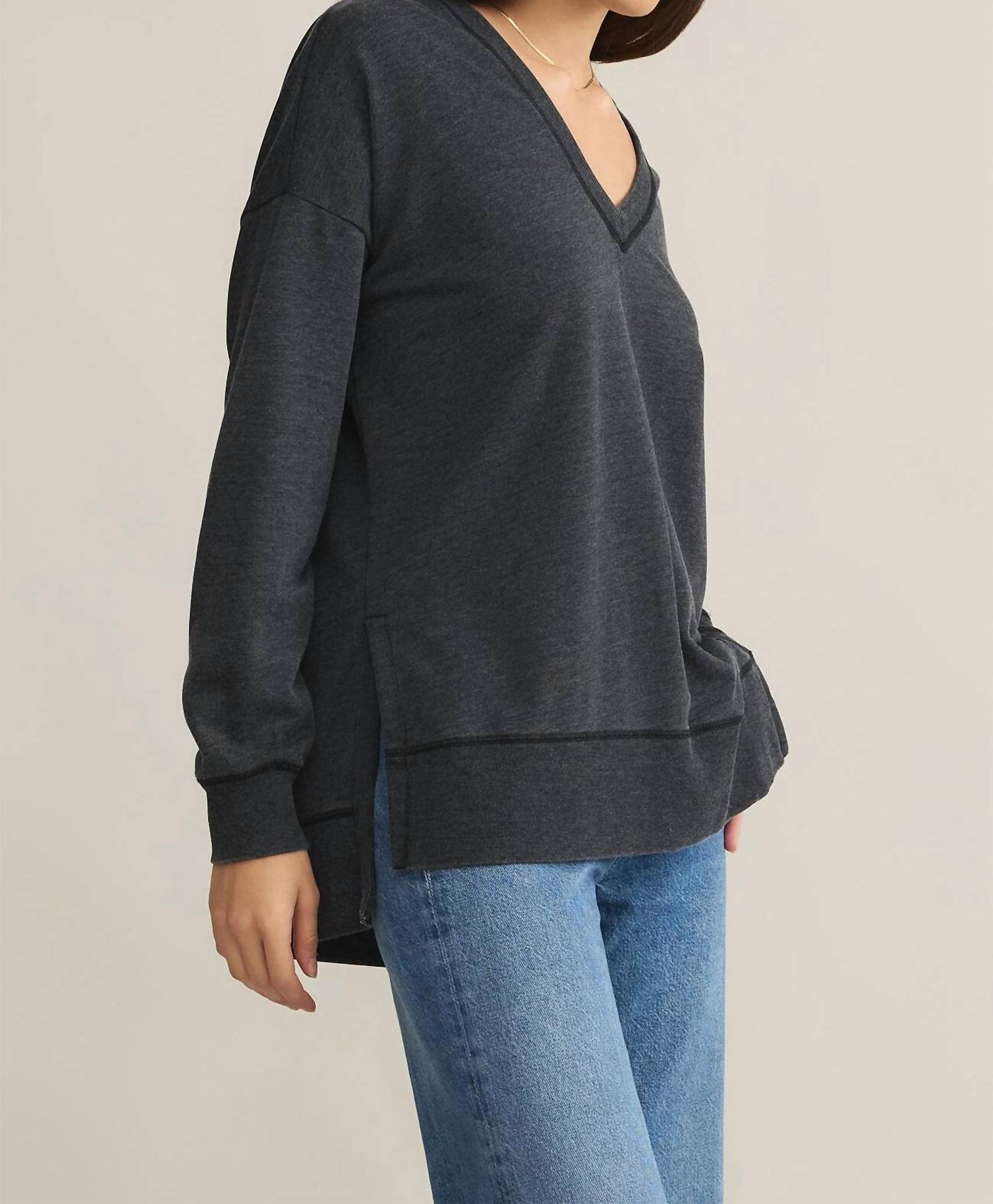 Z Supply - Long Sleeve French Terry Top