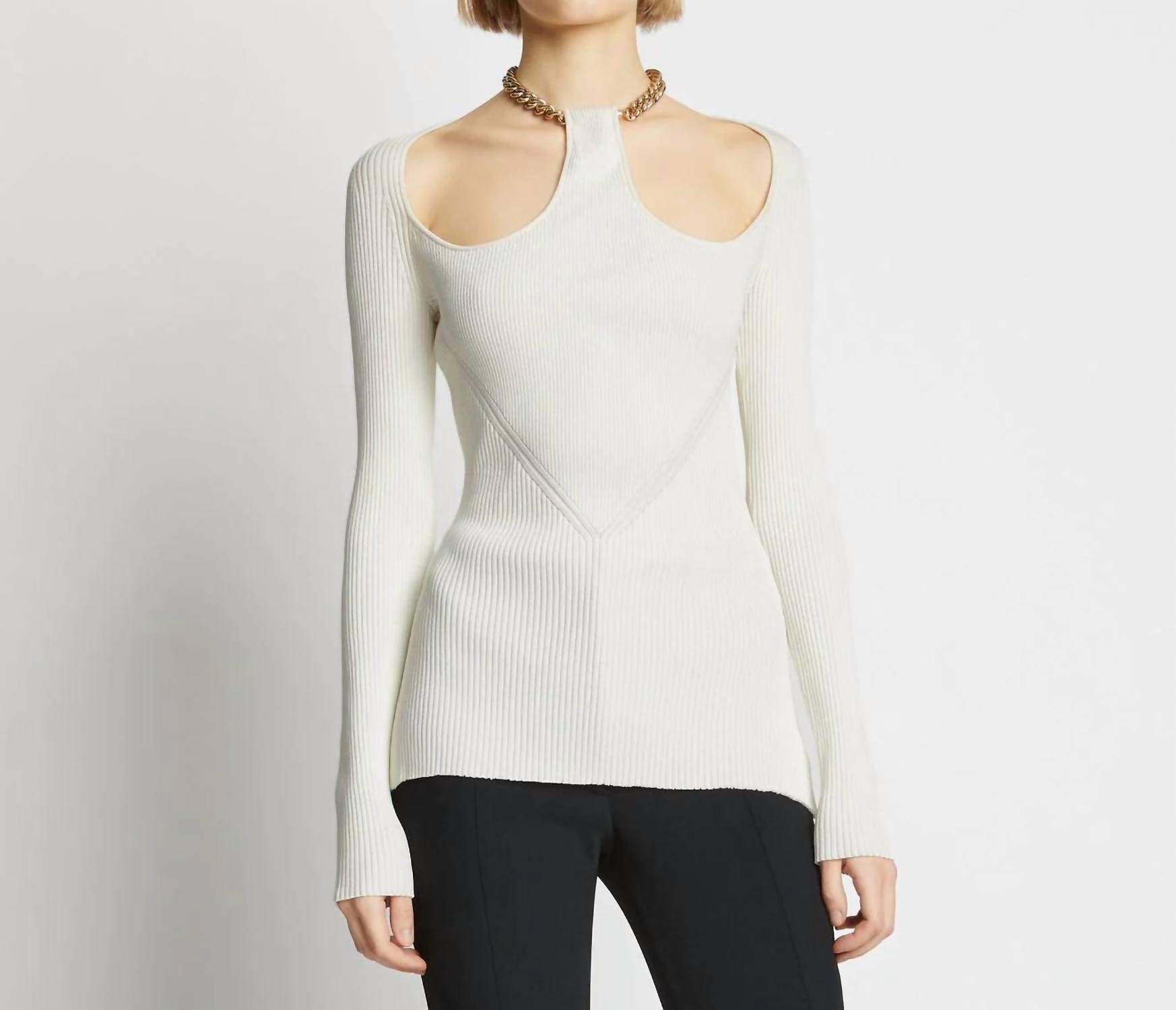 Proenza Schouler - Clean Viscose Knit Top