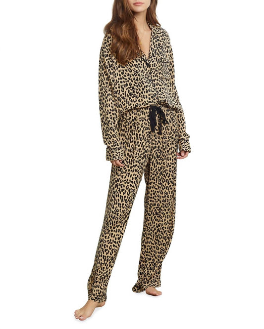 Rails - CLARA ANIMAL PRINT LONG PAJAMA SET