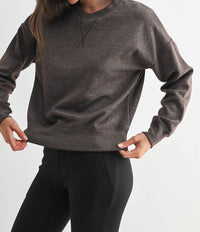 Mono B - Burned Out Crewneck Sweater