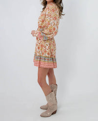 Fate - Clyvedon Floral Patterned Mini Dress