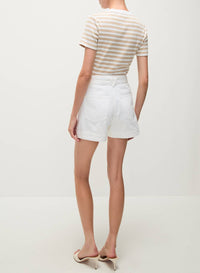Veronica Beard - Dekalb Ribbed Henley T-shirt