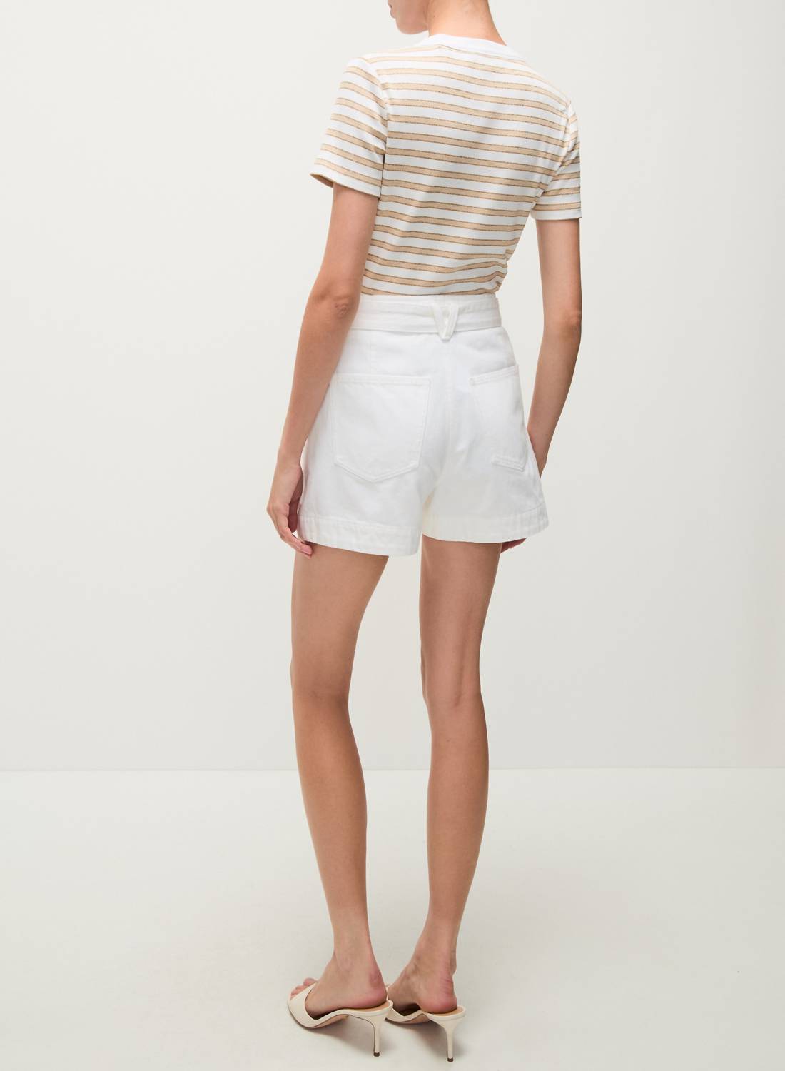 Veronica Beard - Dekalb Ribbed Henley T-shirt