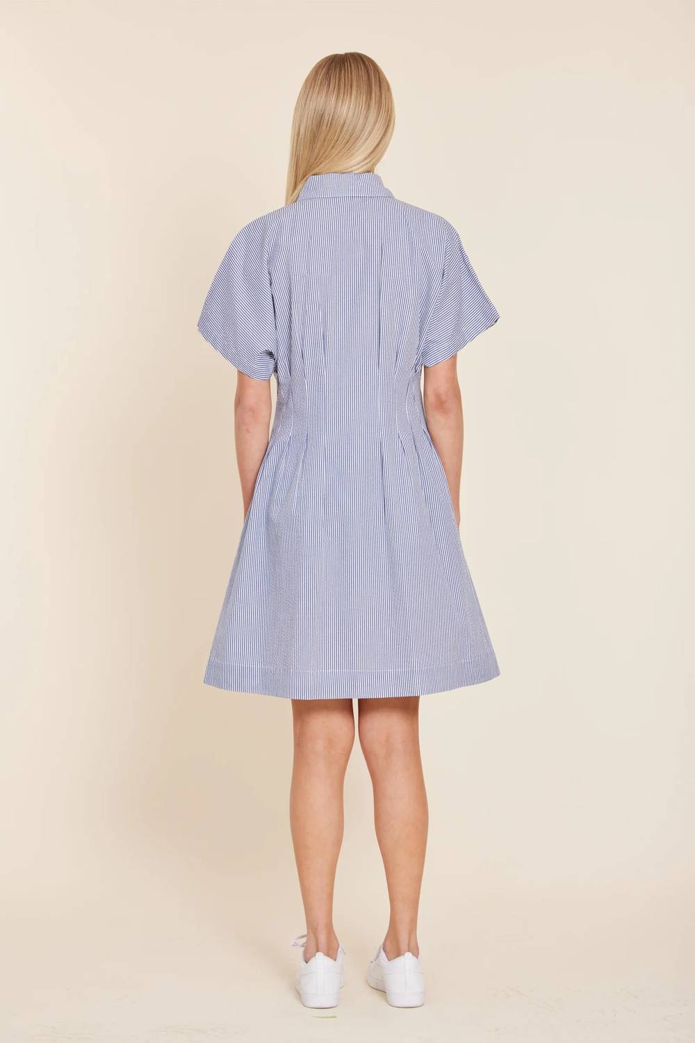 Dolce Cabo - Stripe Dart Waist Dress
