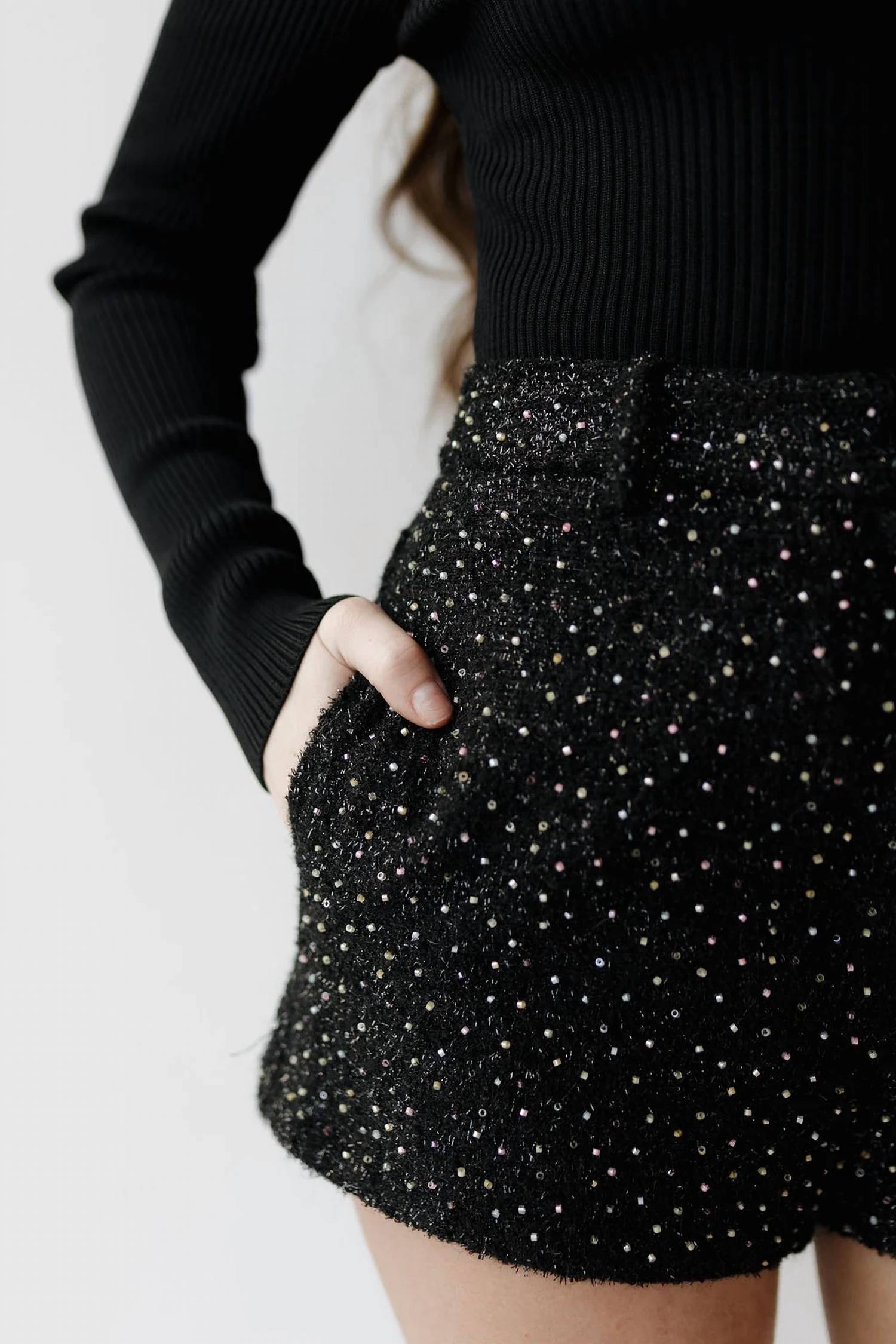 Astr - Wynn Sequins Shorts