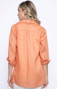 Picadilly - Quarter Sleeve Button Down Shirt