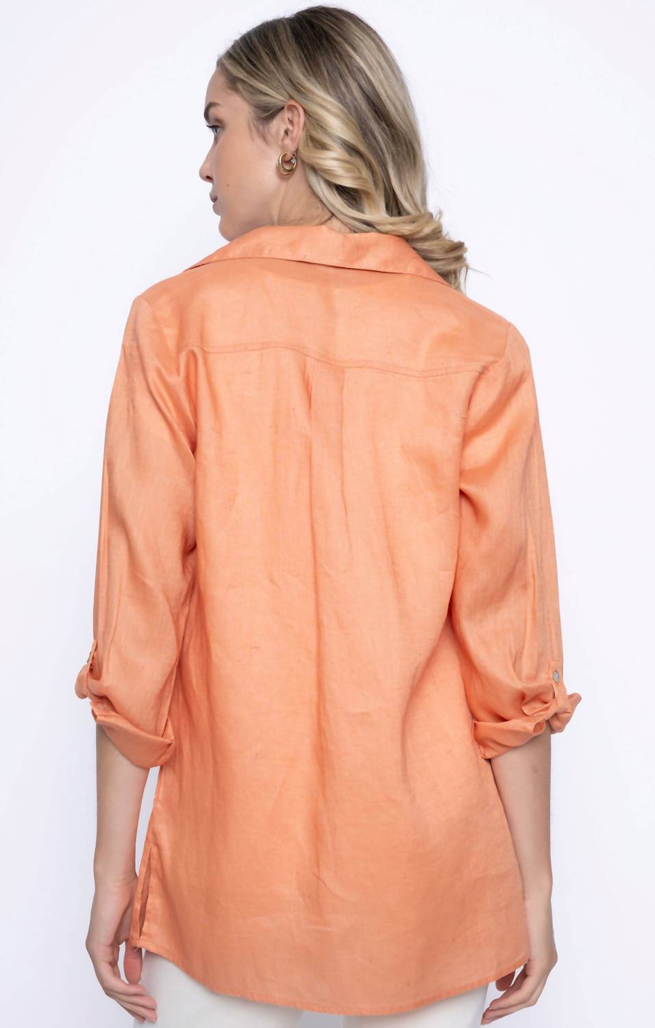 Picadilly - Quarter Sleeve Button Down Shirt