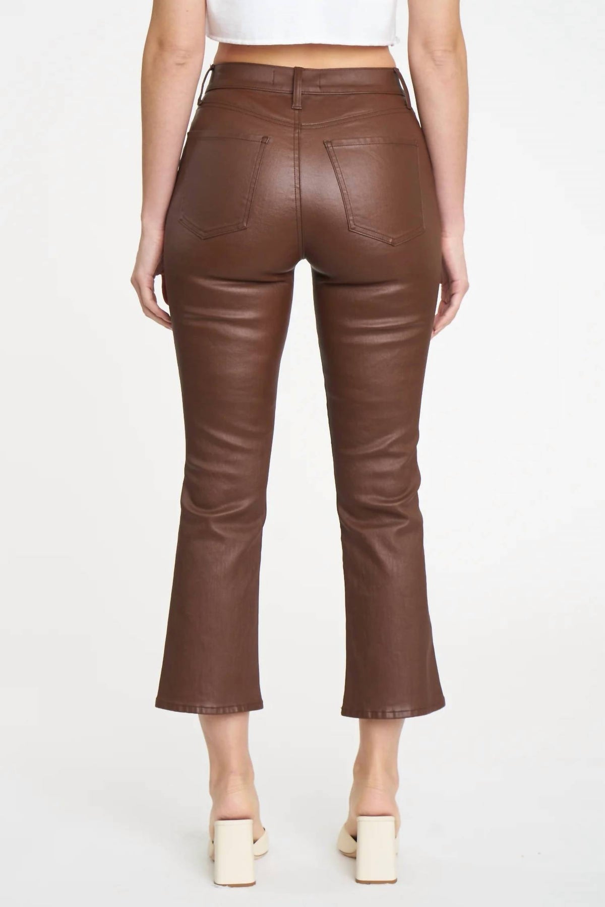Daze - Shy Girl High Rise Crop Flare
