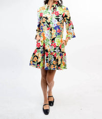 Uncle Frank - Wildflower Shirt Mini Dress