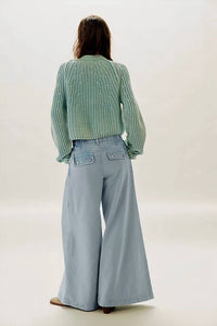 Free People - Julien Wide Leg Chino Pants