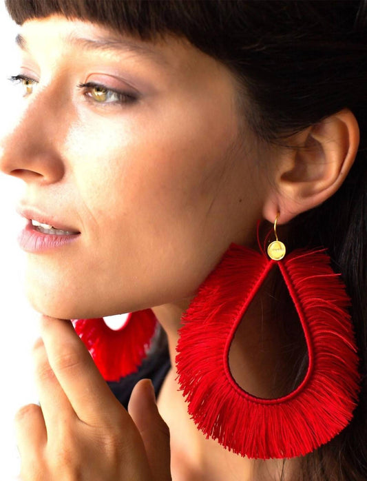 Erika Peña - Women's Silvia Tassel Earring