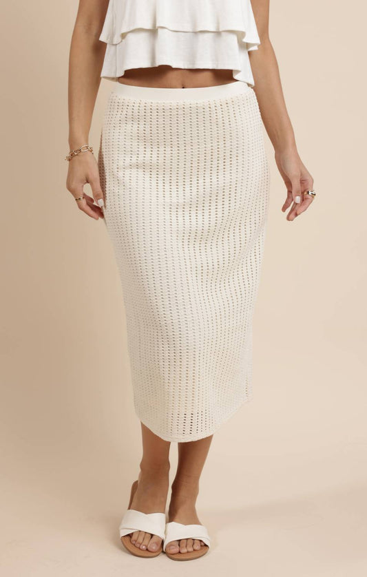 Sadie & Sage - Cheese Board Midi Skirt