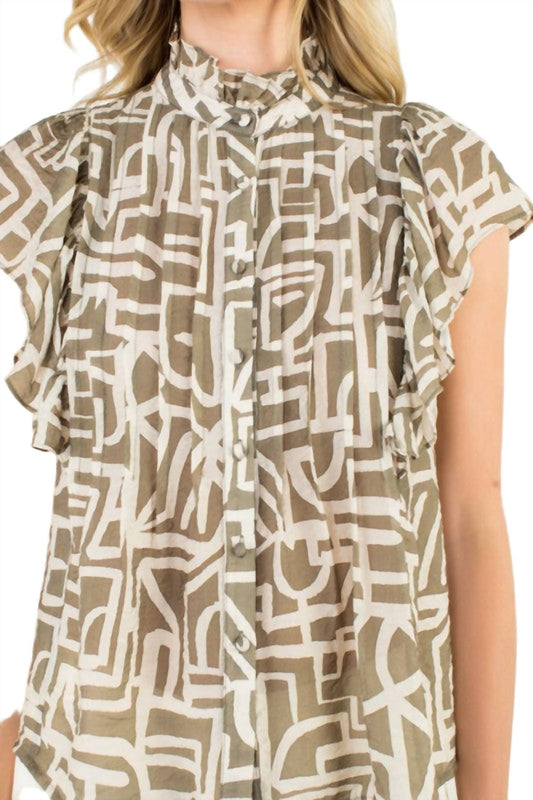 Thml - Ariana Button Down Top