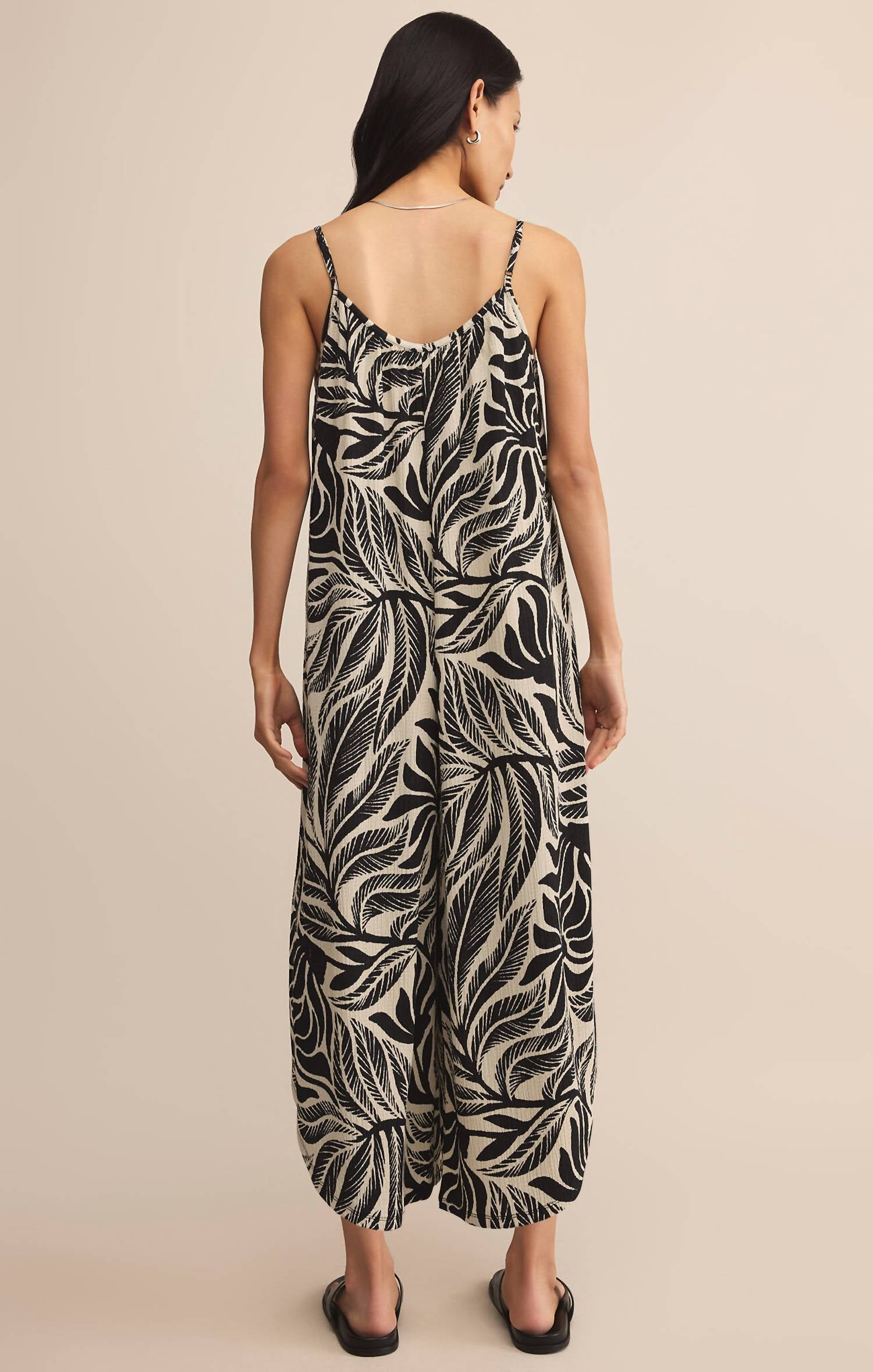 Z Supply - Flared Isla Leaf Jumpsuit