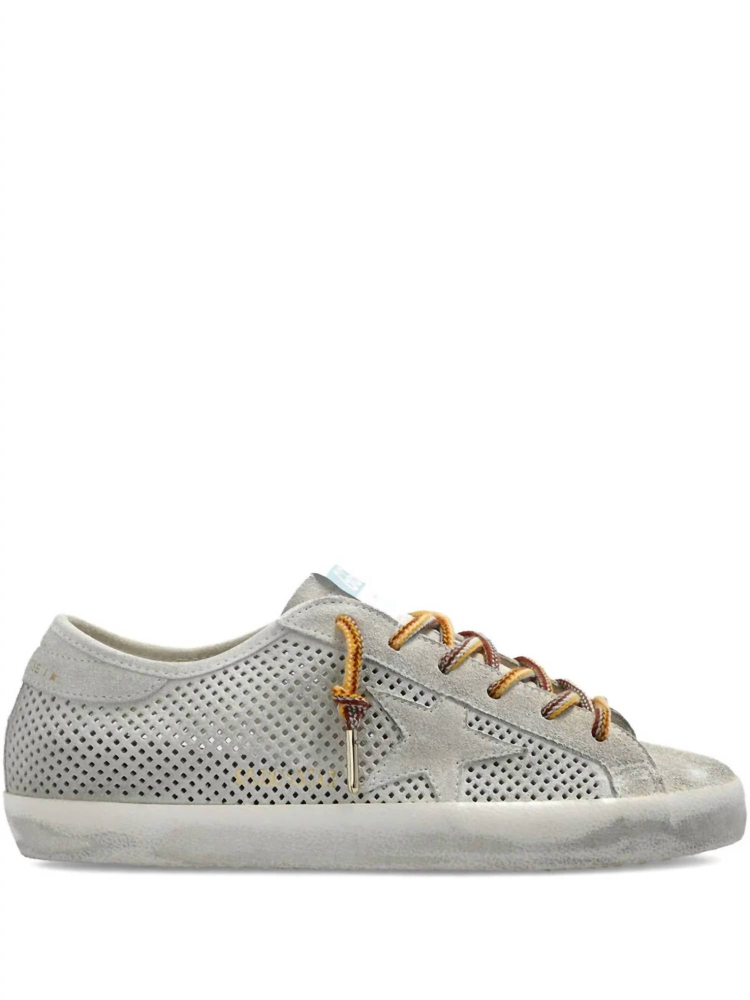 Golden Goose - Women's Super Star Perforated Quarter Sneakers