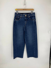 Democracy - High Rise Barely Barrel With Forward Side Panels Jean