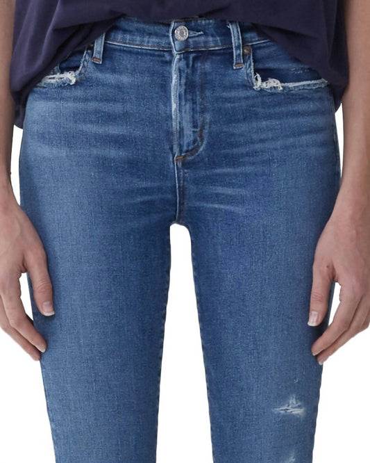 Agolde - Sophie High-rise Ankle Pentacle Jeans