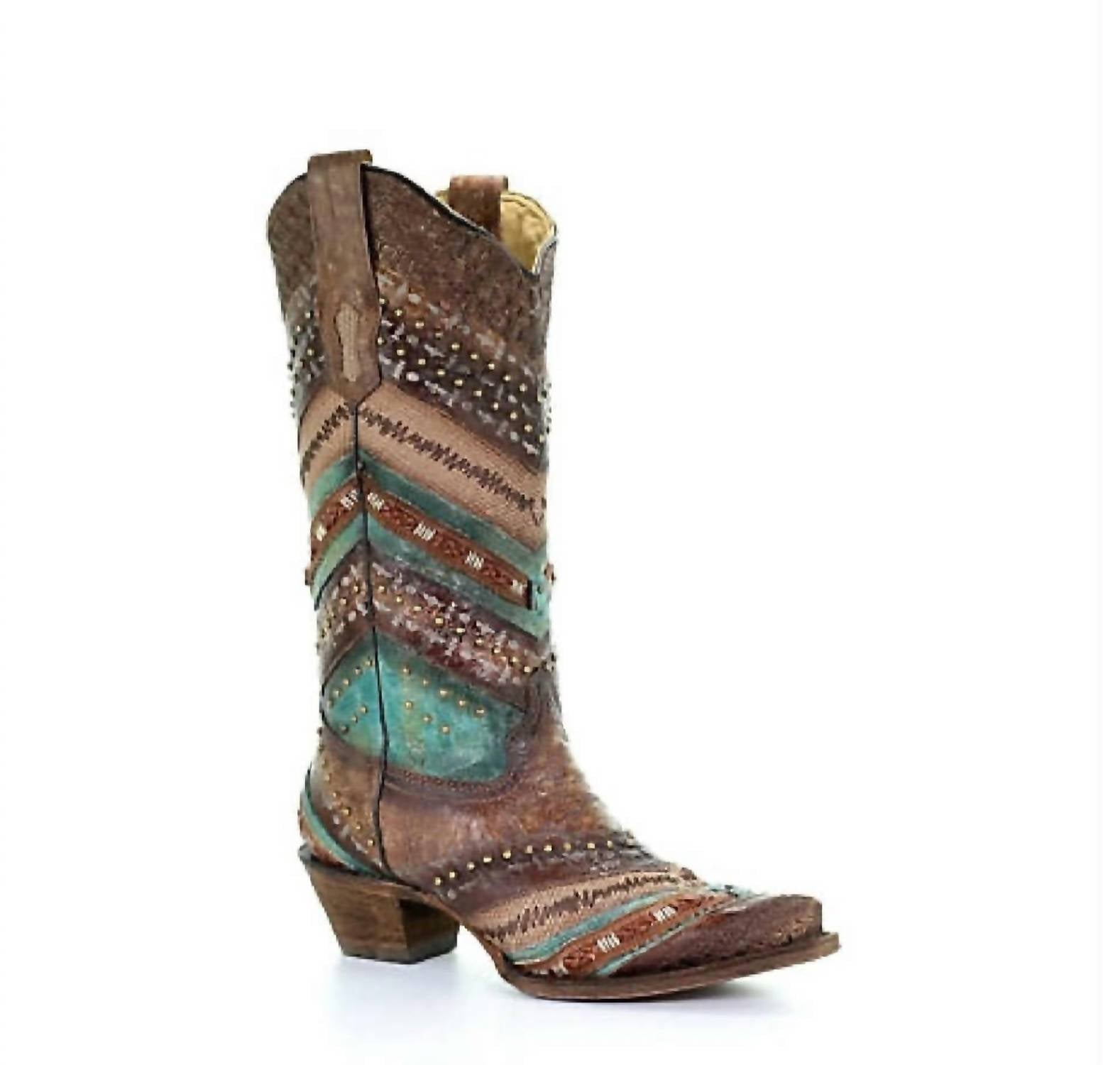 Corral - Women's Embroidery and Stud Boots