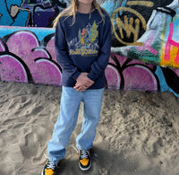 Rowdy Sprout - Kids Rolling Stones Organic Long Sleeve Tee