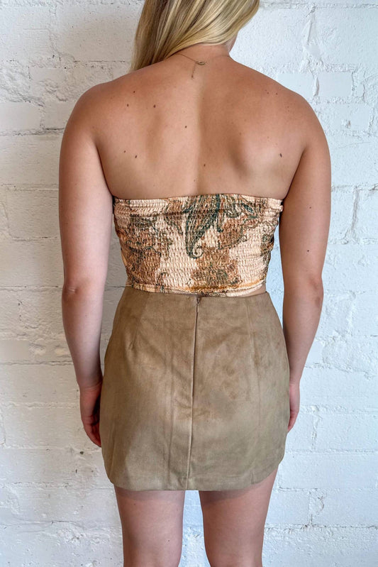 Bluivy - Paisley Satin Bandana Top