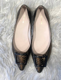 All Black - Women's Met Exotic Flats