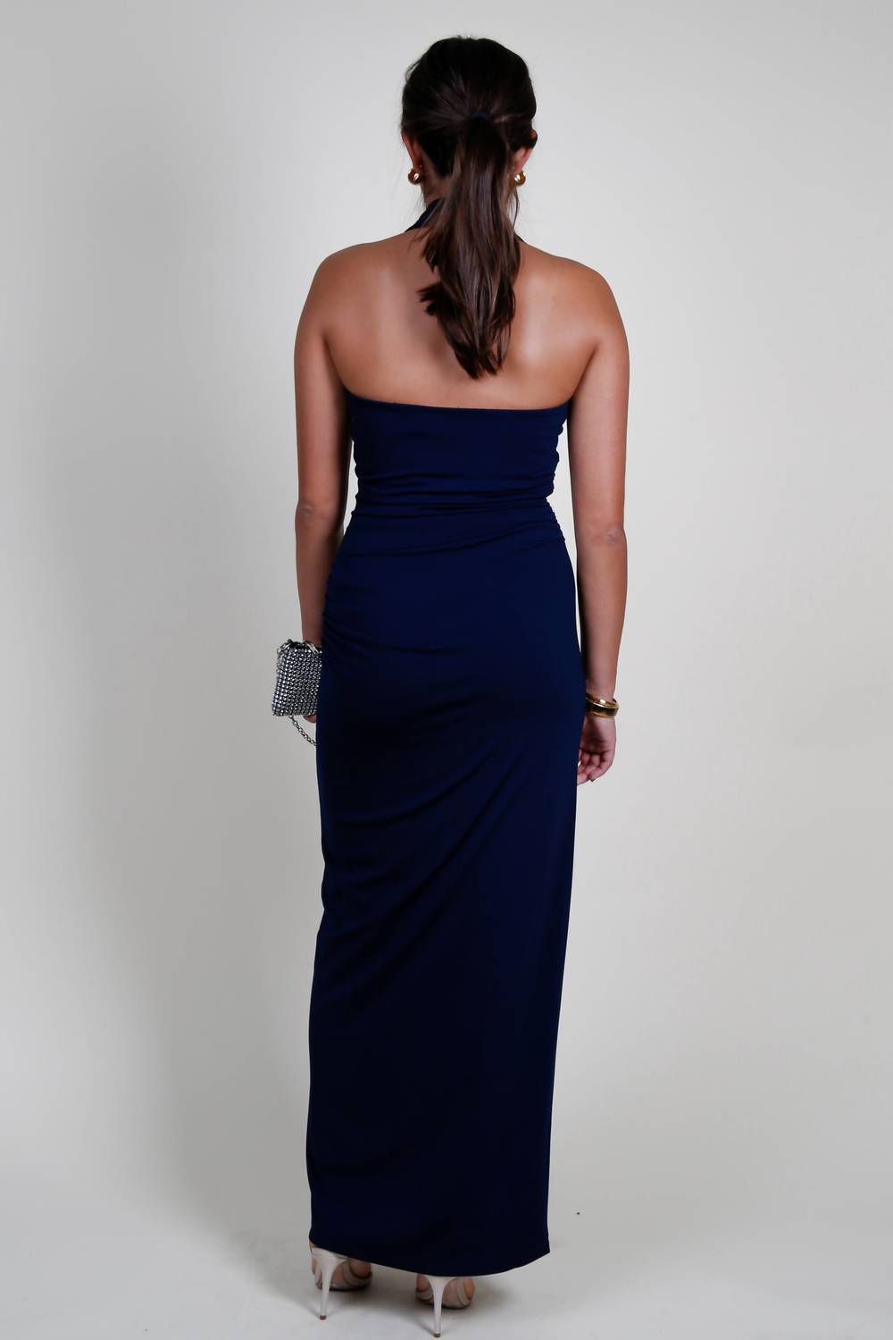Misha - Krystal Asymmetrical Maxi Dress