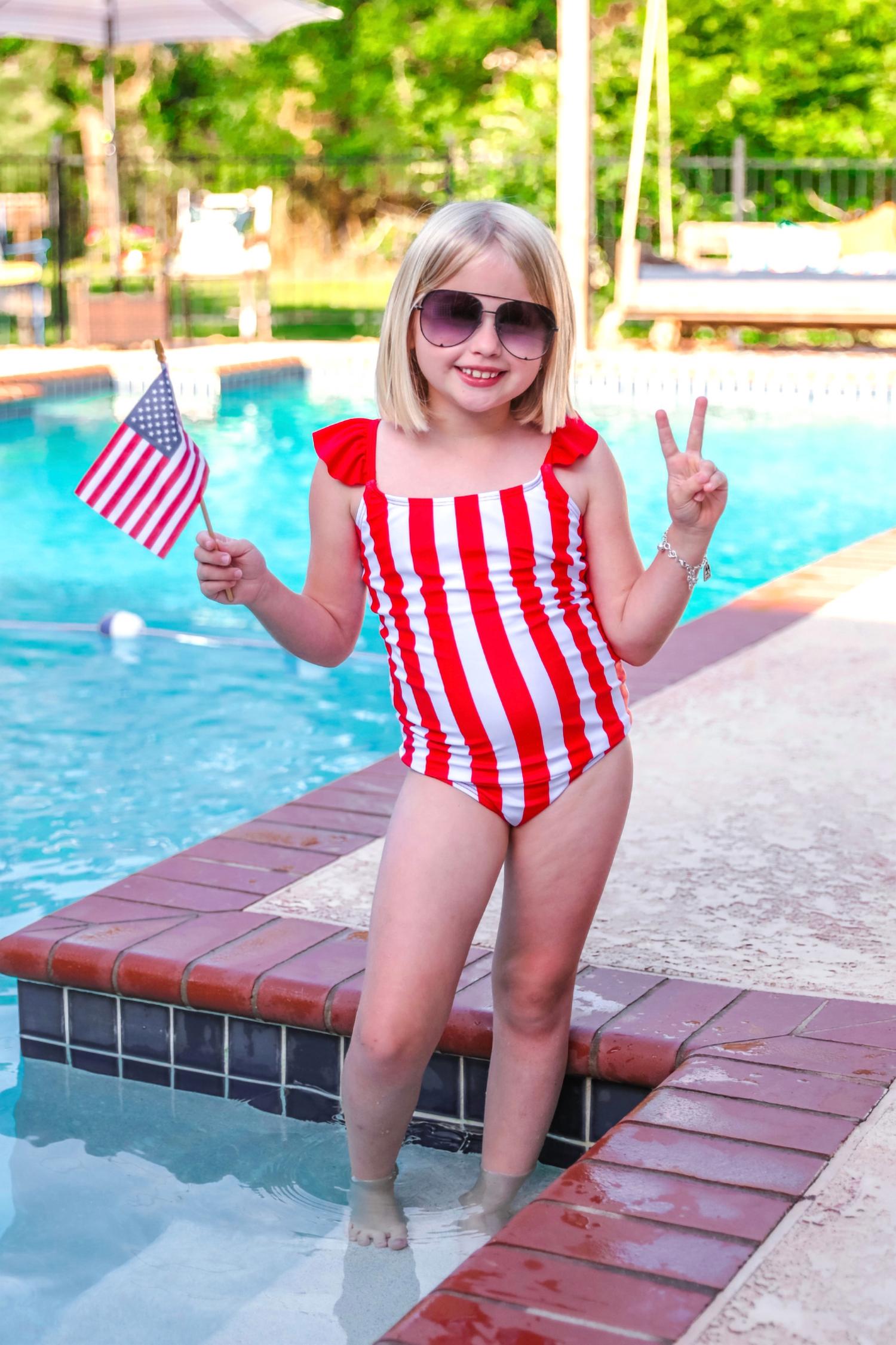 Jess Lea - Set Sail Striped Swimsuit