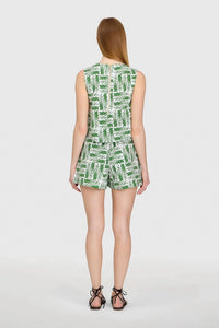 Livro - Crew Sleeveless Crop Top