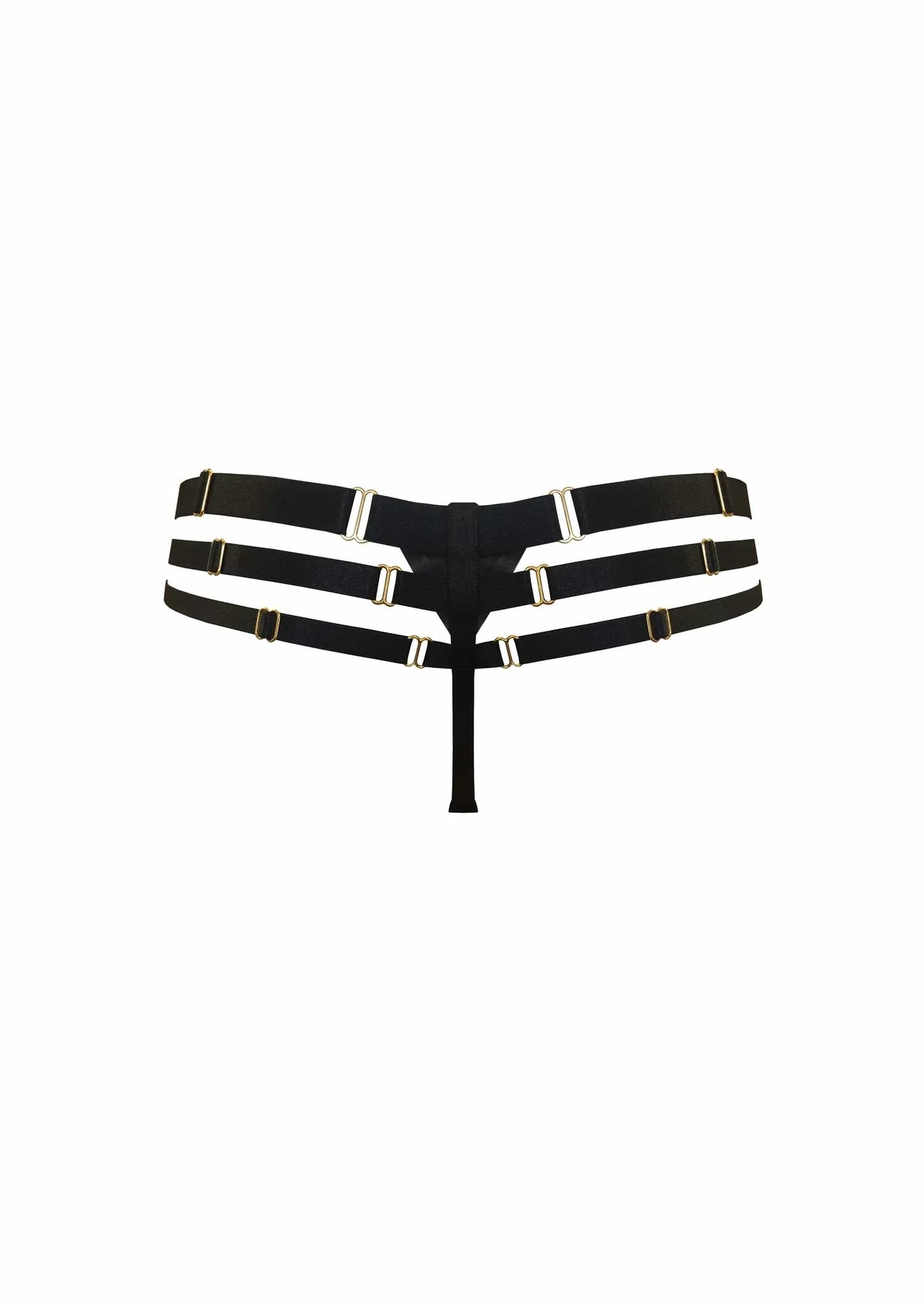Bordelle - Women's Art Deco Multi-strap Thong